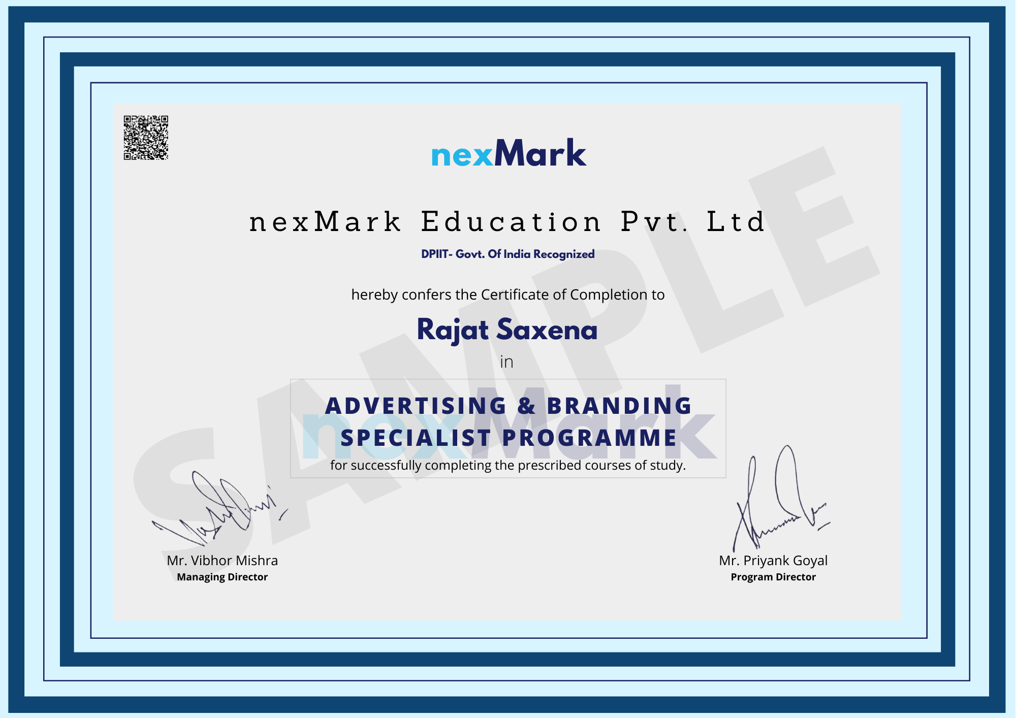 Great Lakes Certificate